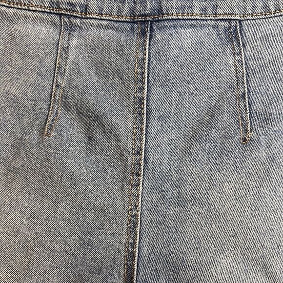Wild fable Jean shorts highest rise A-line light denim size 2 - Picture 8 of 15